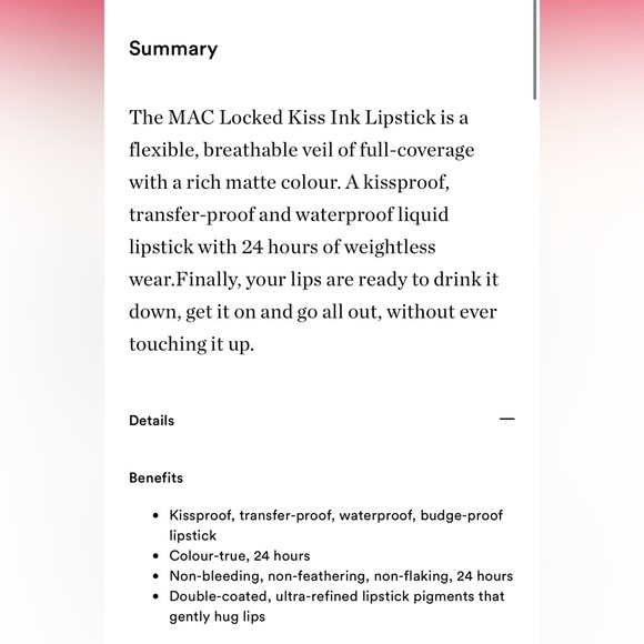 MAC ‘GOSSIP’ Locked Kiss Ink Lipstick - Picture 8 of 9